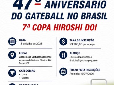 47aniversariodogateballdobrasil