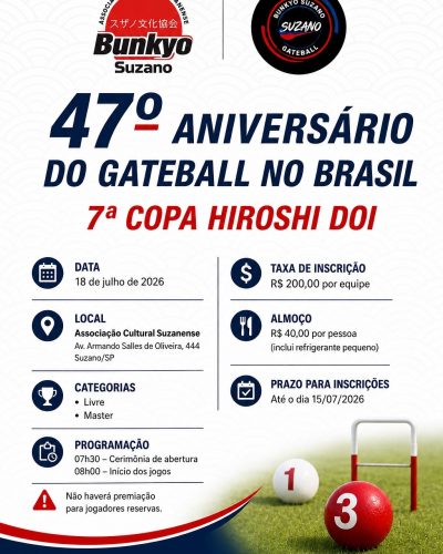 47aniversariodogateballdobrasil