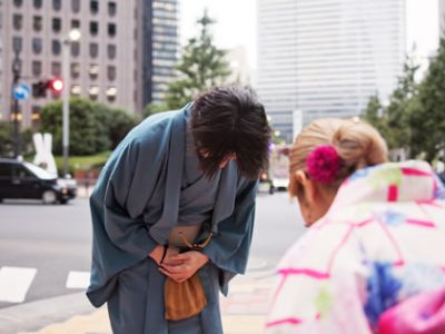 cultura japonesa pedir desculpas